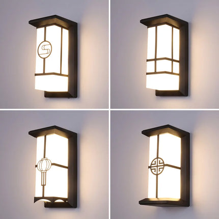 Applique murale étanche en aluminium pour éclairage extérieur — LZ4X9T1