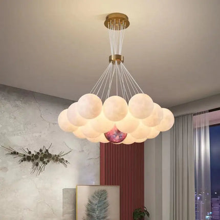Lustre nuage lumineux décoratif pour chambre d'enfants — LZ4X9J