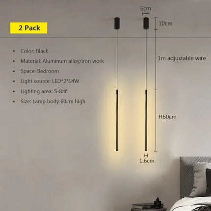 suspension à led moderne pour décoration intérieure élégante