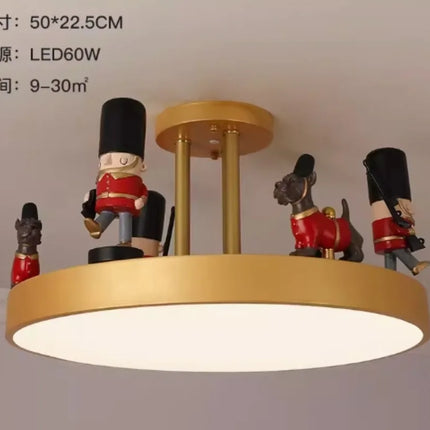 Plafonnier LED nordique créatif pour enfant avec protection des yeux — LZ4N7Q2