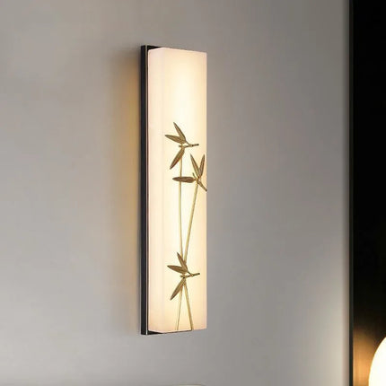 Applique murale vintage en marbre avec LED pour jardin et extérieur — LZ4X9Q2M