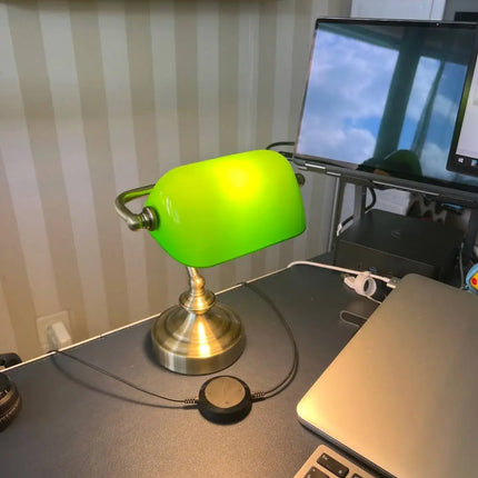 Lampe de bureau rétro LED G9 protection des yeux pour table et chevet — LZ4X9Q2