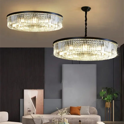 Lustre en cristal style nordique vintage pour intérieur élégant — LZ4X9J