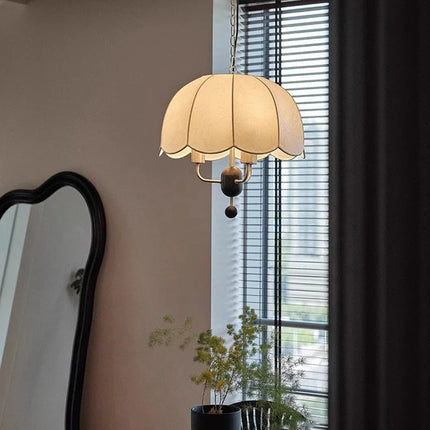 Lustre en tissu français haut de gamme pour intérieur — LZ4X9P2