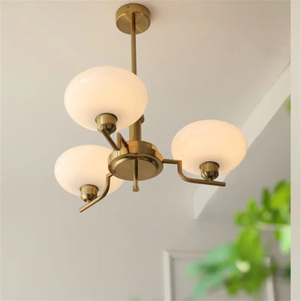 Lustre suspension en verre style Bauhaus pour décoration moderne — LZ4X9P
