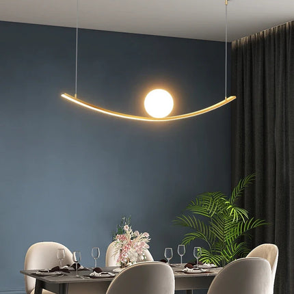 Lustre suspension créatif Dragon Ball style luxe simple — LZ4X9M