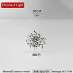 1 Light Chrome / Warm Light