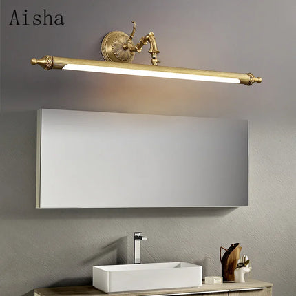 Applique murale LED en cuivre au style nordique pour intérieur élégant — LZ4X9T2