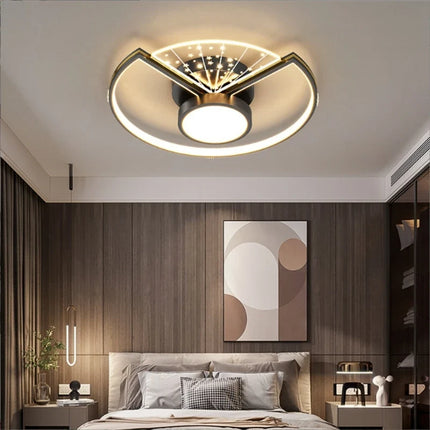 Plafonnier LED moderne pour salon et chambre, design original — LZ4X9T