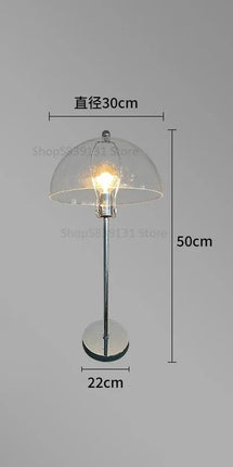 Lampadaire LED nordique en acrylique avec abat-jour coloré rétro — LZ4X9P2