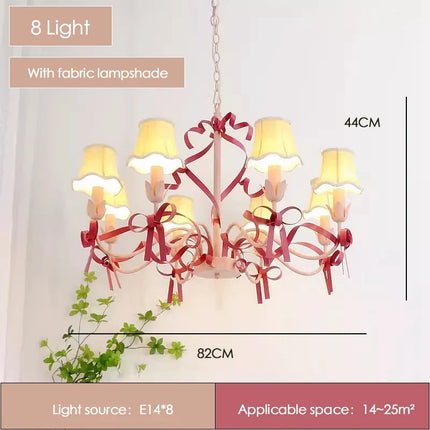 Lustre princesse rose pour chambre d’enfant — LZ4X9T2