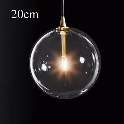 Suspension en verre au design moderne pour décoration intérieure — LZ7F9Q