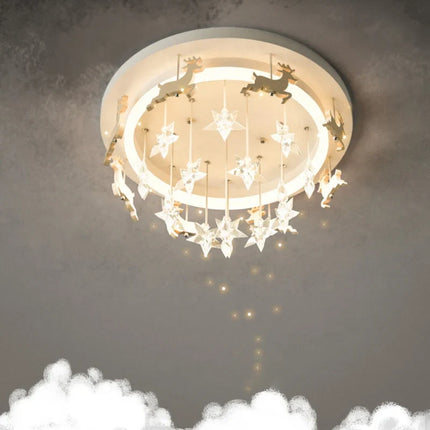 Plafonnier LED en forme d’étoile pour chambre enfant princesse garçon fille — LZ4M9XQ