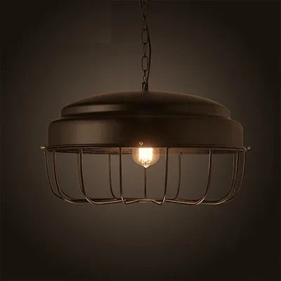 Suspension vintage style industriel avec ampoule LED E27 pour cuisine et bar — LZ4X9P2