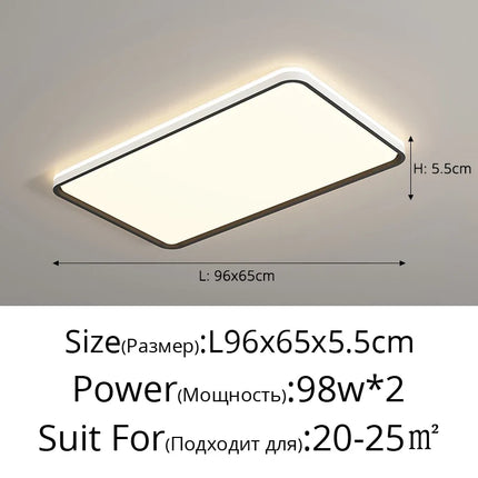 Lustre LED suspendu pour décoration intérieure — LZ4X9M
