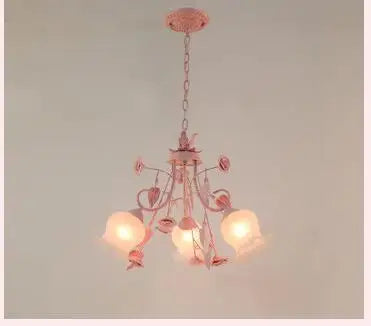 Lustre rose pour une ambiance lumineuse et douce enfantine — LZ4X9T