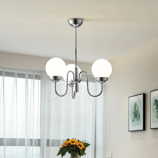 Suspension minimaliste en verre et fer style médiéval pour intérieur — LZ4X9T2