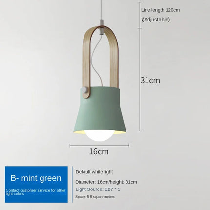 Suspension LED style loft nordique pour cuisine et chambre — LZ4P9X