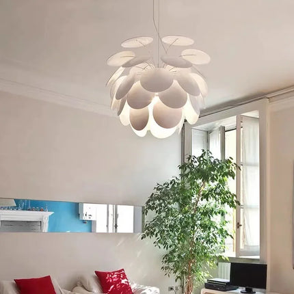 Lustre en verre forme pomme de pin pour décoration intérieure — LZ4X9M
