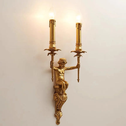 Applique murale nordique ange cuivre style européen classique — LZ4X9P2