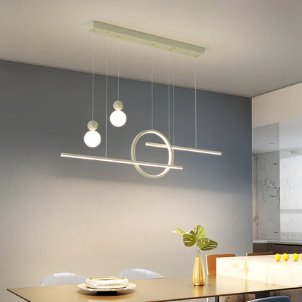 Lustre suspension style nordique moderne crème millet — LZ4X9Q