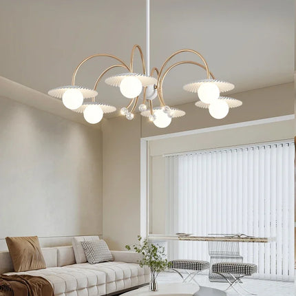 Lustre en verre artistique pour décoration intérieure créative — LZ4P9XQ