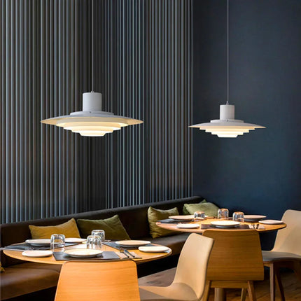 Lustre suspension nordique au design simple soucoupe volante — LZ4X9P