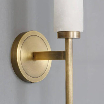 Applique murale en cuivre et marbre naturel au design moderne et élégant — LZ4X9T2