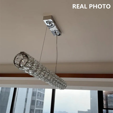 Lustre moderne LED en cristal K9 pour décoration intérieure — LZ4X9M