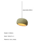 B D35cm / Couleur gris clair / 3 lumières interchangeables
