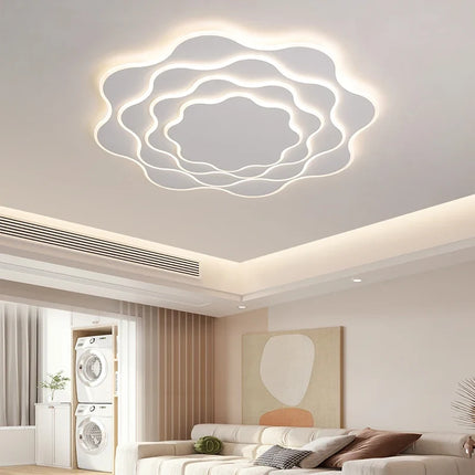 Plafonnier LED moderne en fer et acrylique pour intérieur — LZ4X9P