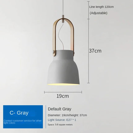 Suspension LED style loft nordique pour cuisine et chambre — LZ4P9X