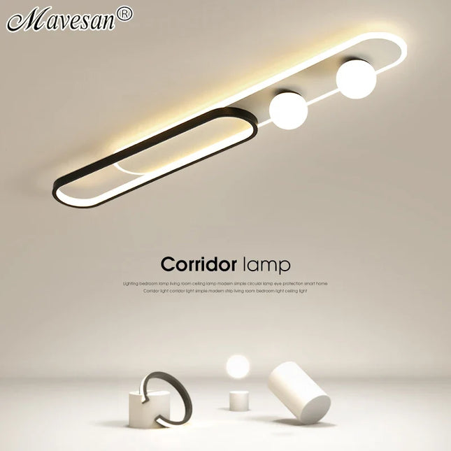 Plafonnier LED moderne pour hall, foyer et maison — LZ4T9XQ