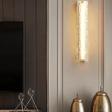 Applique murale LED en verre pour intérieur contemporain — LZ4X9P2
