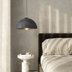 Corps de lampe rouge / Gradation tricolore