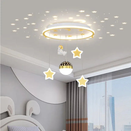 Lustre étoile lumineux créatif pour chambre d’enfants — LZ4XJ9