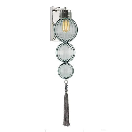Suspension en verre teinté au style chinois pour décoration intérieure — LZ7D9Q2