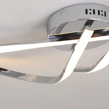 Lustre moderne en métal pour intérieur contemporain et élégant — LZ4X9Q