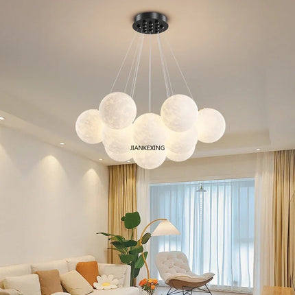Suspension luminaire moderne LED boule à bulles décorative — LZ4X9T7