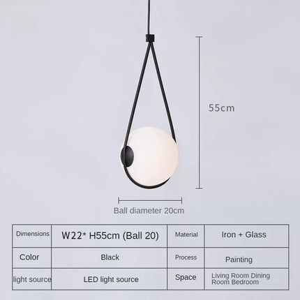 Lustre suspension goutte d'eau pour intérieur moderne — LZ7X9M