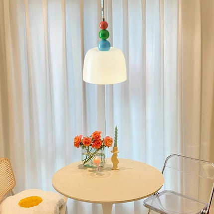 Lustre suspension en verre pour décoration nordique élégante — LZ4X9M