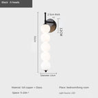 Noir-51cm / Blanc naturel (3500-5500K)