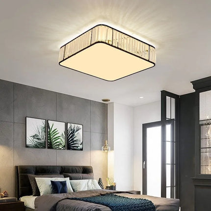 Plafonnier LED moderne en cristal style européen — LZ4X9T2