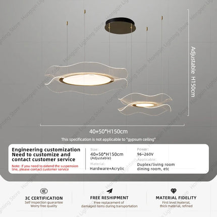 Plafonnier LED au design moderne pour intérieur élégant — LZ4X9P2