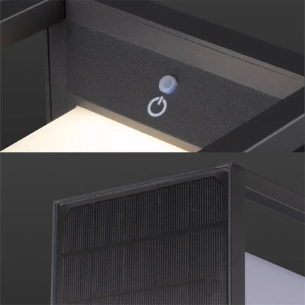 Applique murale solaire extérieure avec détecteur de mouvement — LZ4X9P2