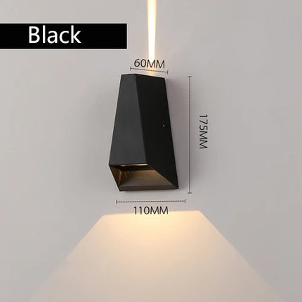 Applique murale LED étanche pour extérieur au design moderne — LZ4X9P2