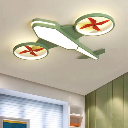 Plafonnier avion nordique dimmable pour chambre d’enfants — LZ4X9P2