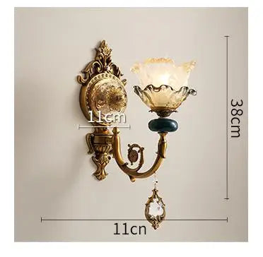 Lustre en céramique avec éclairage cristal pour intérieur — LZ4N7Q2
