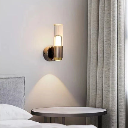 Applique murale mini en acrylique transparent style luminaire — LZ4X9T2