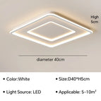 Carré Blanc D40CM / Gradation en continu (RC)